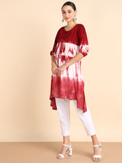 Hand Dyed Short Kurti Dress for Women (W1500)