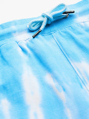 Pure Cotton Ombre Dye Blue Sweatshirt With Joggers (W1324)