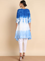 Hand Dyed Short Kurti Dress for Women (W1499)