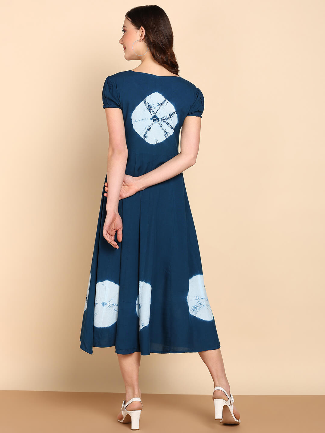 Women Rayon Staple Anarkali Dress (W1465)