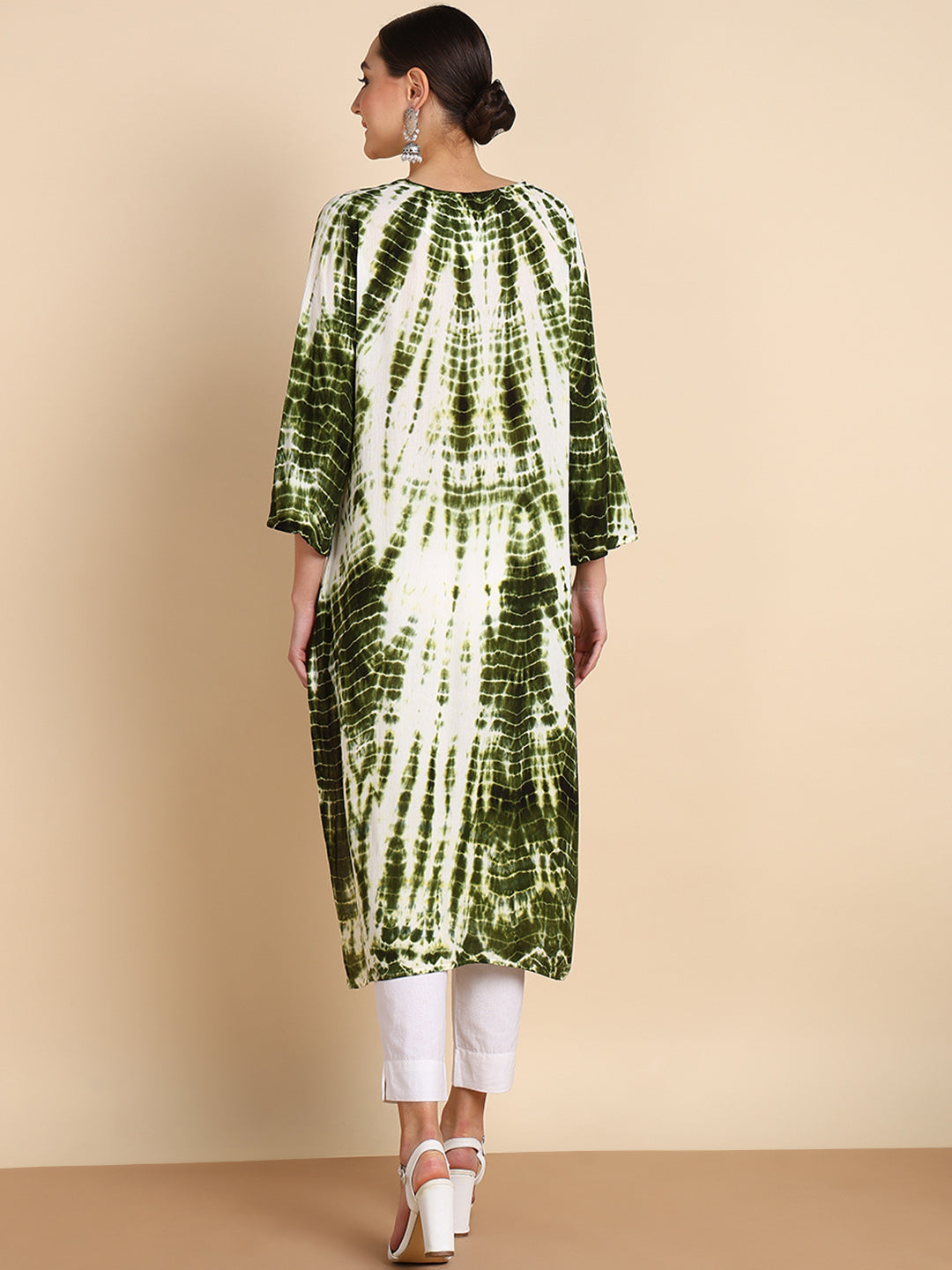 Women Hand Dyed Rayon Straight Kurta (W1510)