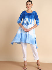 Hand Dyed Short Kurti Dress for Women (W1499)