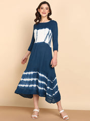 Women Rayon Staple  Bobbin Dress (W1470)