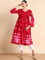 Hand Dyed Alia Cut Dress for Women (W1496)