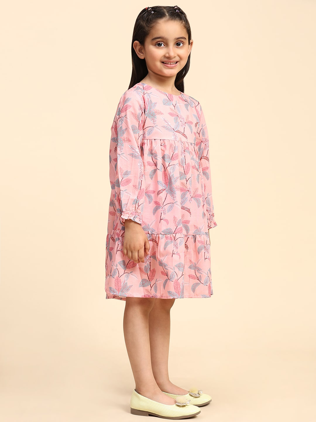 Cotton Printed Frock Dress for Girls (K1033)