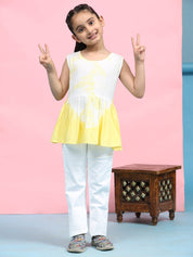 Girls Hand Dyed Fit and Flare Top (K1020)